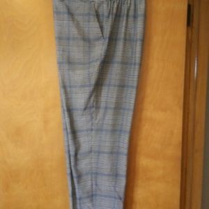 Plaid dress pants